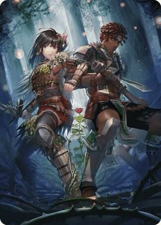 Defense of the Heart Art Card (81) [Wilds of Eldraine Art Series]