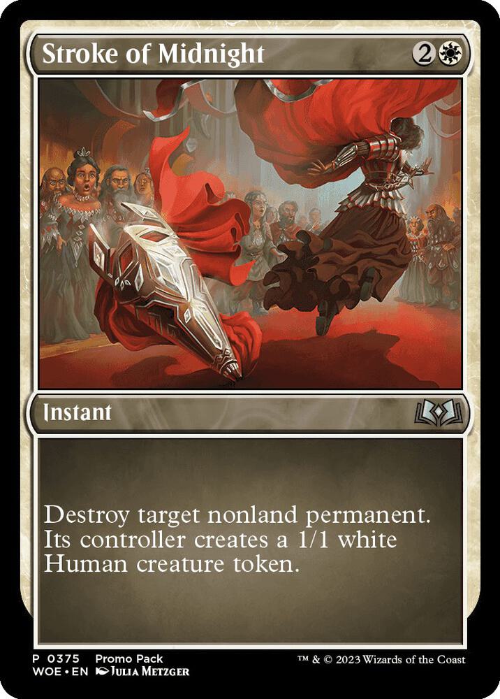 Stroke of Midnight (375) [Wilds of Eldraine Promos]