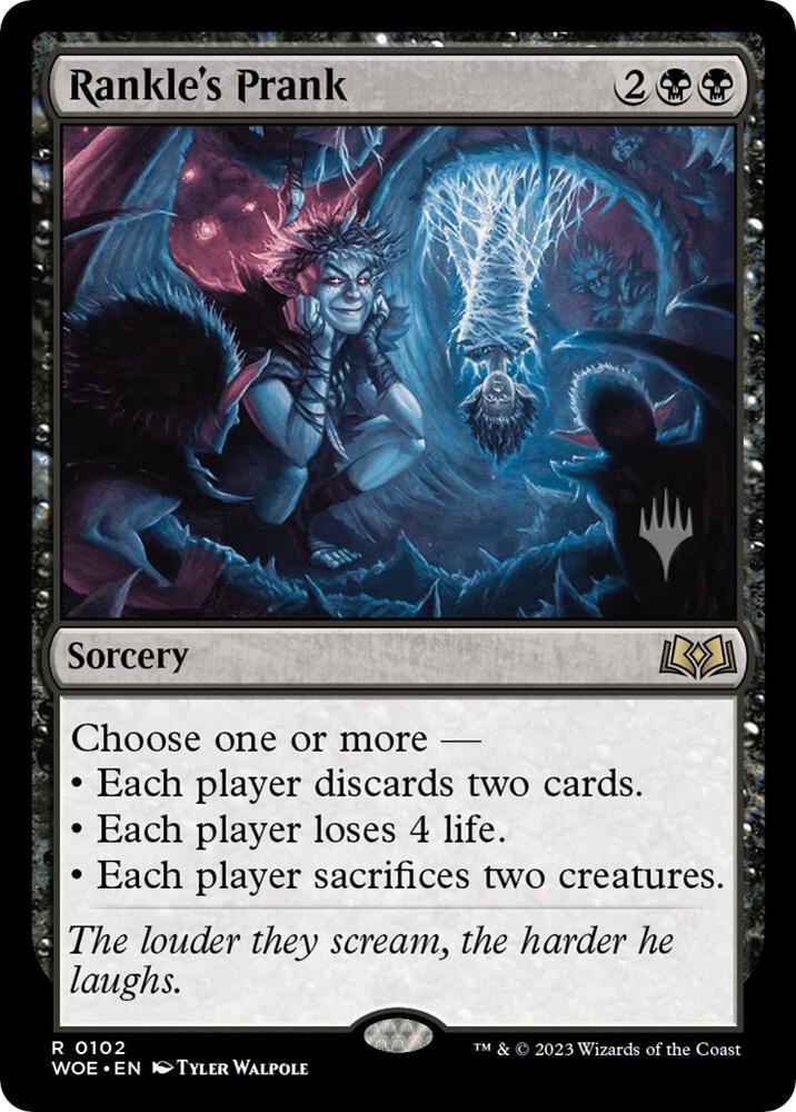 Rankle's Prank (102) [Wilds of Eldraine Promos]