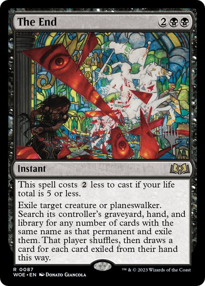 The End (87) [Wilds of Eldraine Promos]
