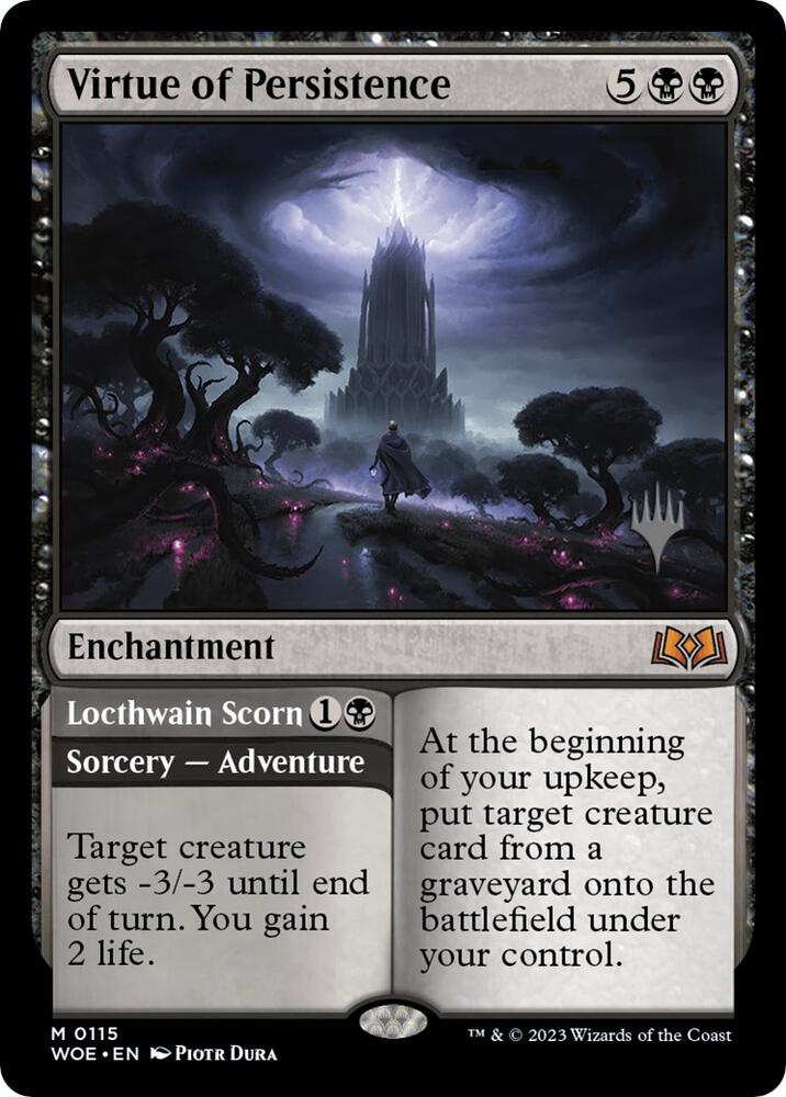 Virtue of Persistence (115) [Wilds of Eldraine Promos]