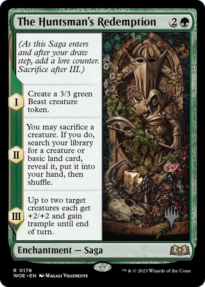 The Huntsman's Redemption (176) [Wilds of Eldraine Promos]