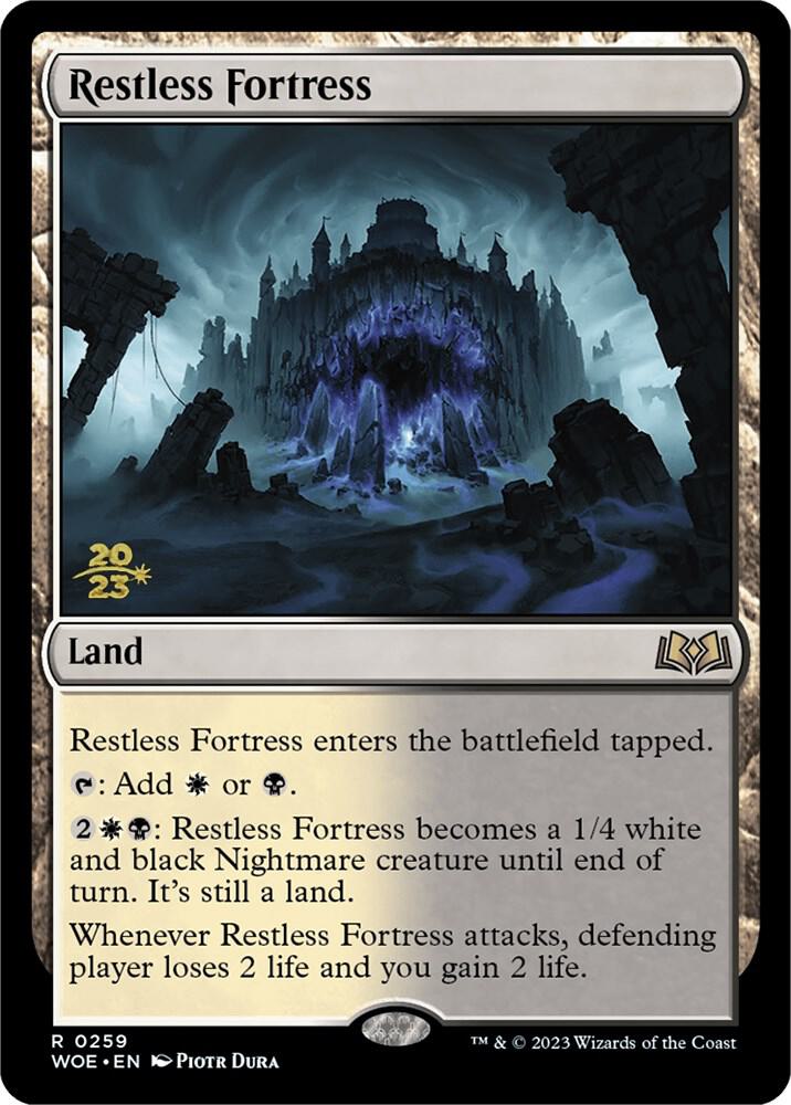 Restless Fortress (259) [Prerelease Cards]