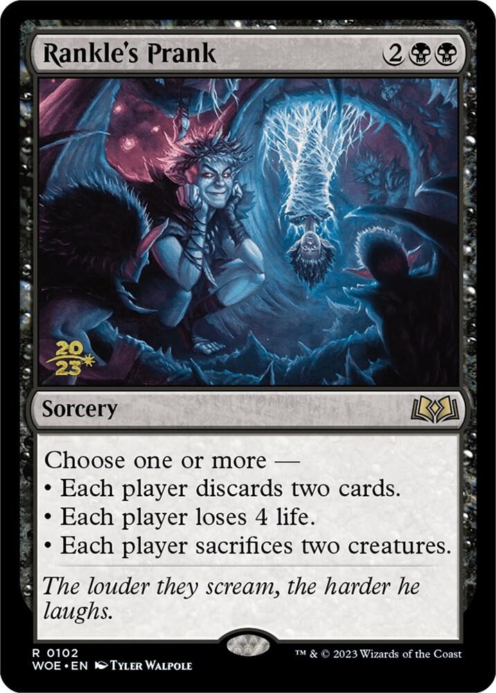 Rankle's Prank (102) [Prerelease Cards]