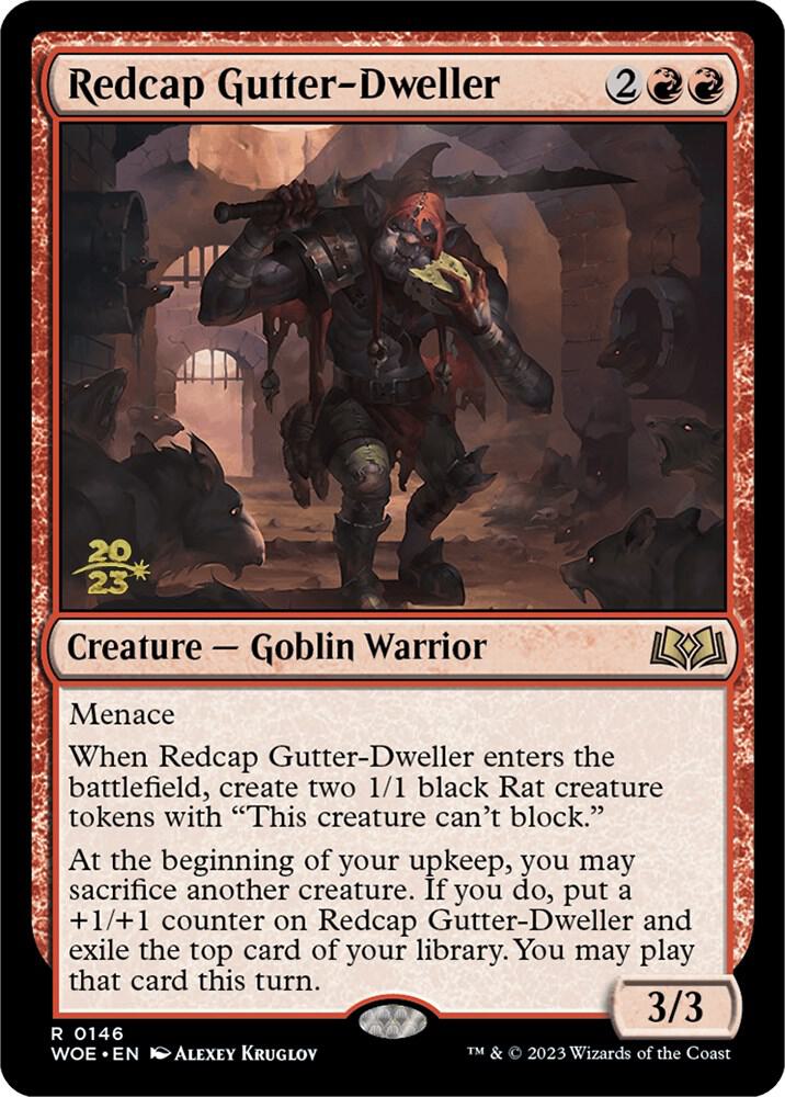 Redcap Gutter-Dweller (146) [Prerelease Cards]
