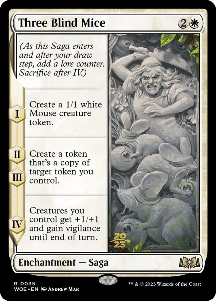 Three Blind Mice (35) [Prerelease Cards]