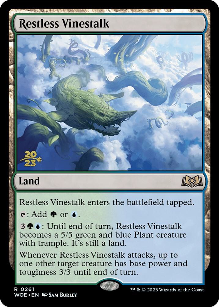 Restless Vinestalk (261) [Prerelease Cards]