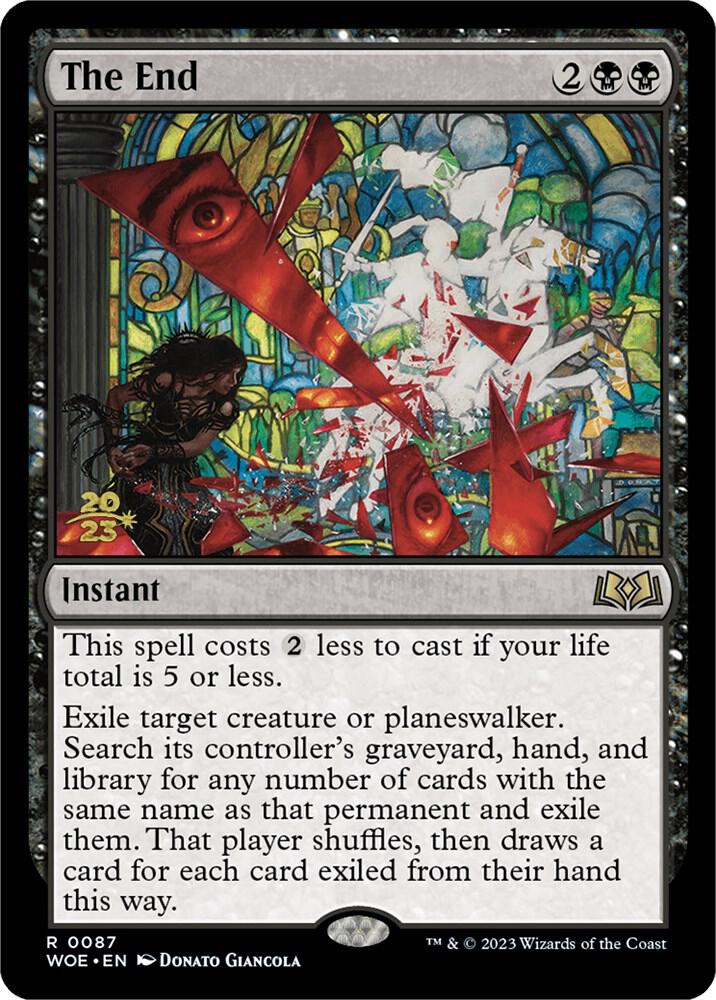 The End (87) [Prerelease Cards]