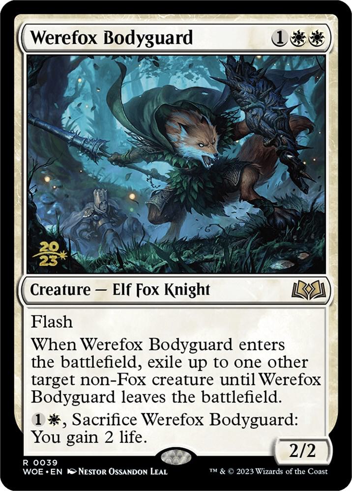 Werefox Bodyguard (39) [Prerelease Cards]