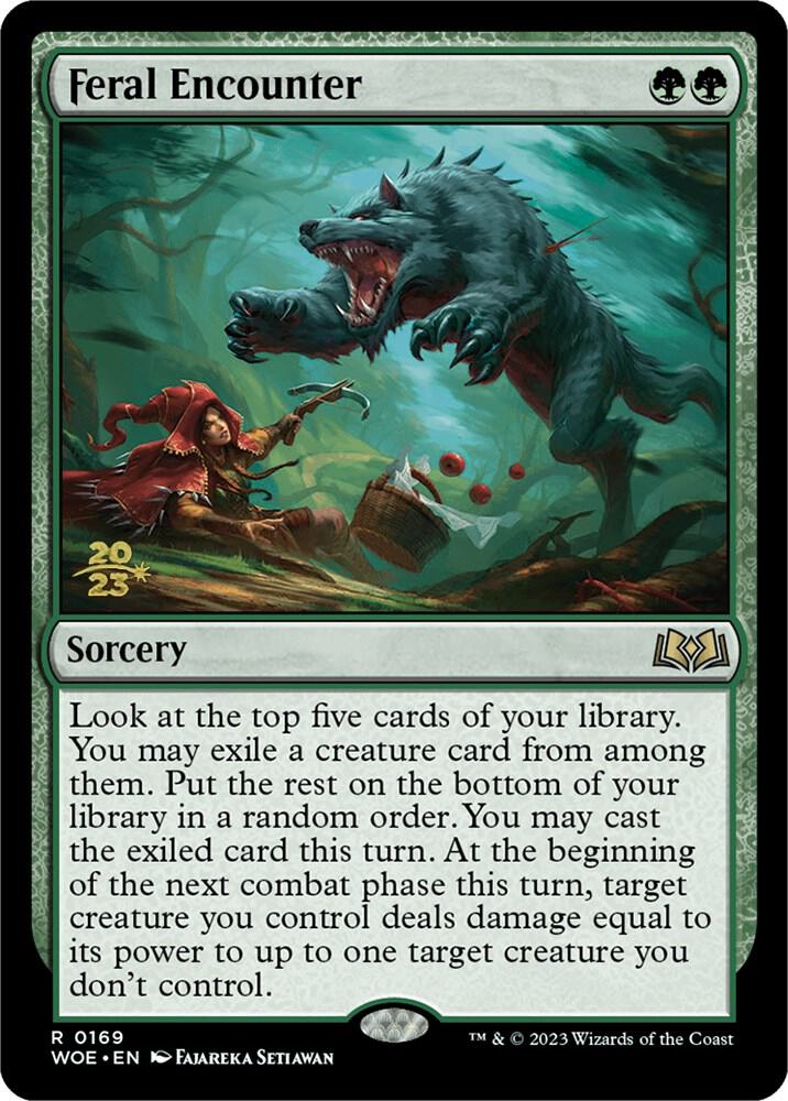 Feral Encounter (169) [Prerelease Cards]