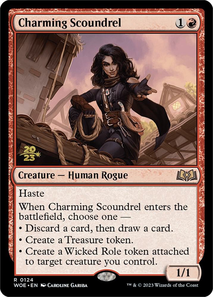 Charming Scoundrel (124) [Prerelease Cards]