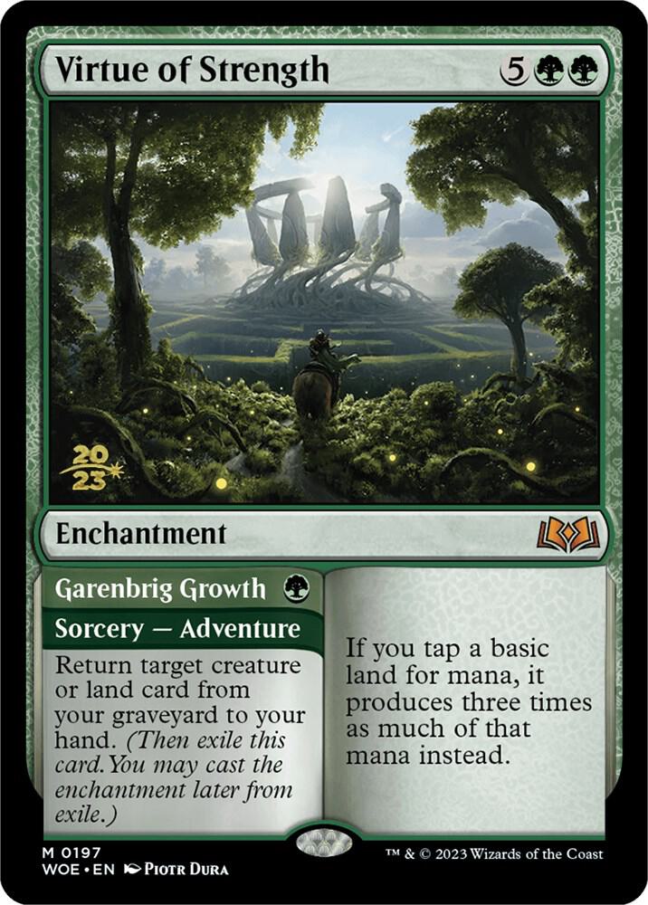Virtue of Strength (197) [Prerelease Cards]
