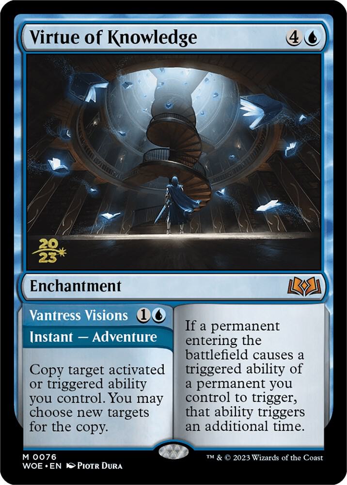 Virtue of Knowledge (76) [Prerelease Cards]