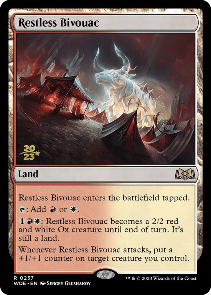 Restless Bivouac (257) [Prerelease Cards]
