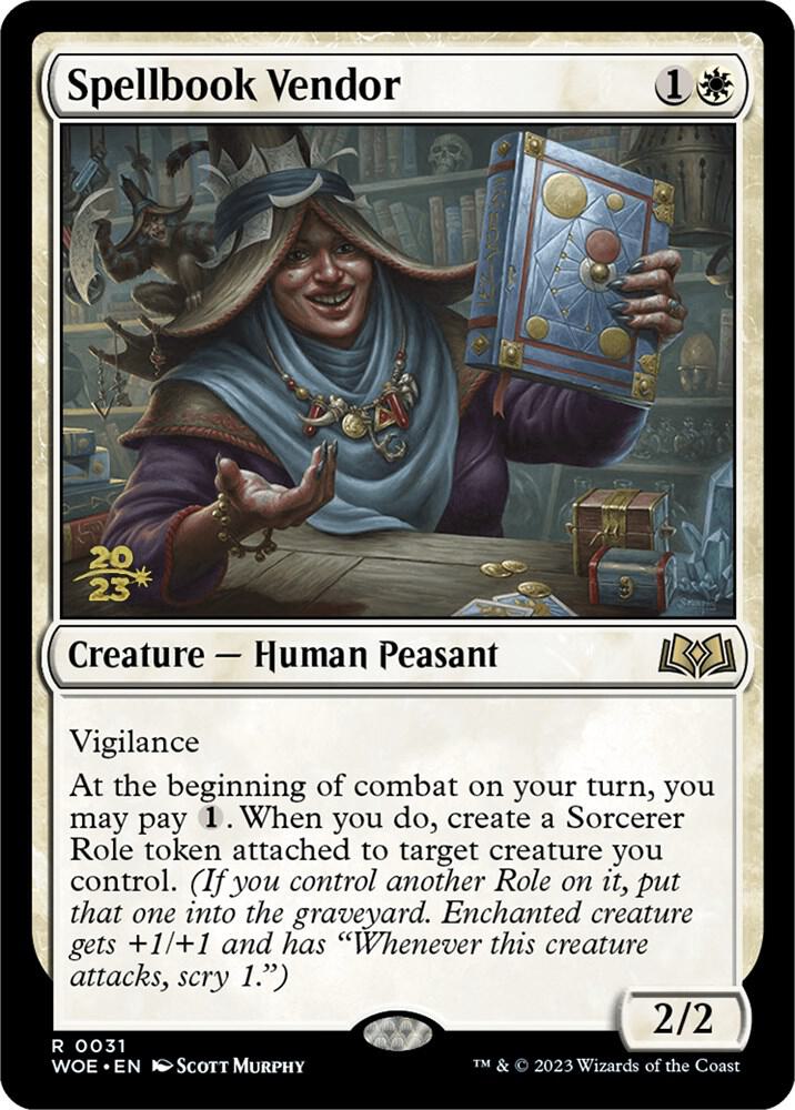 Spellbook Vendor (31) [Prerelease Cards]