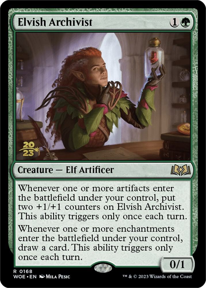 Elvish Archivist (168) [Prerelease Cards]