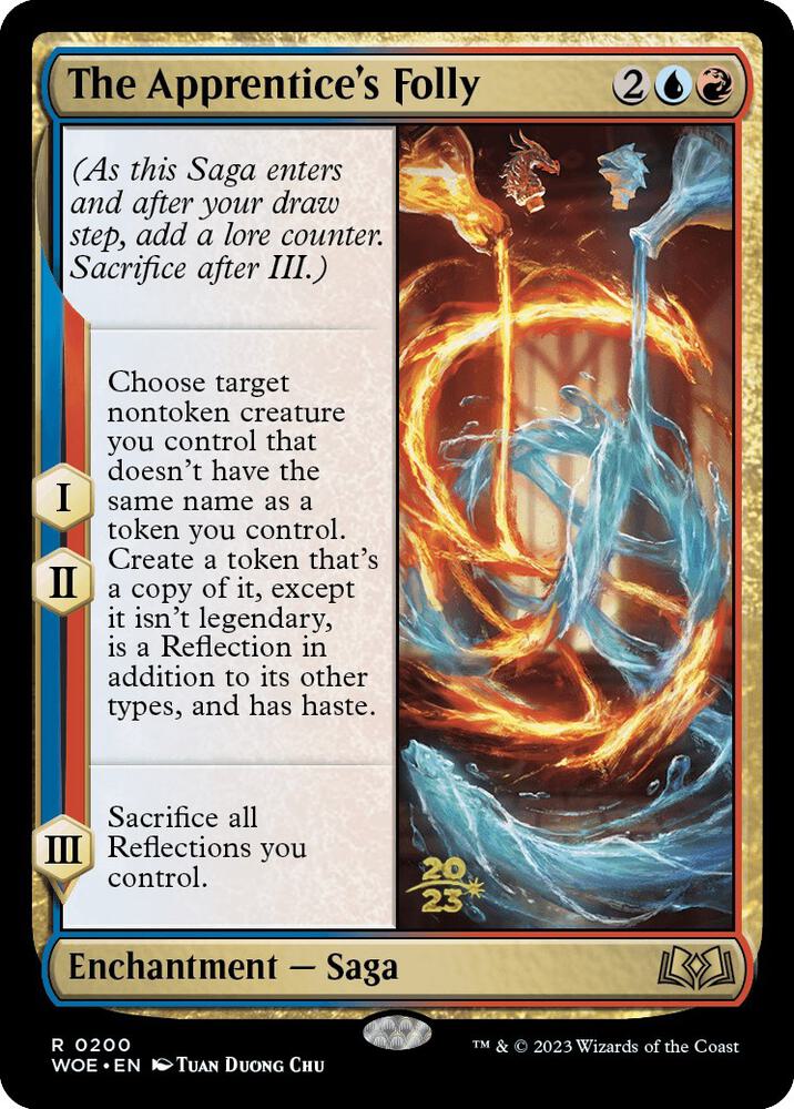 The Apprentice's Folly (200) [Prerelease Cards]