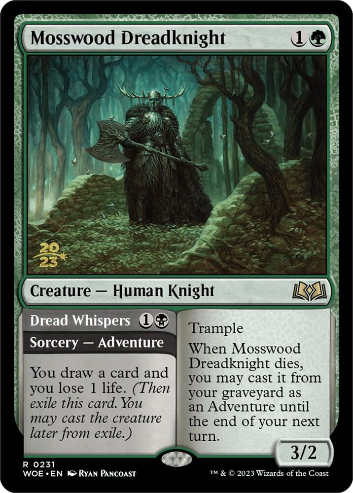 Mosswood Dreadknight (231) [Prerelease Cards]
