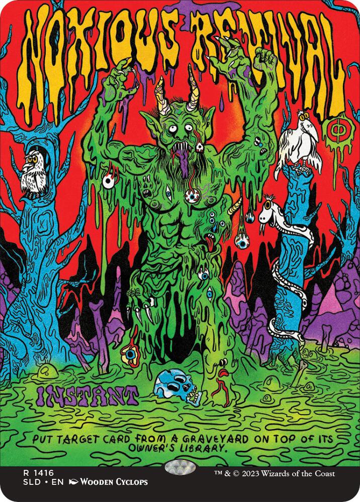 Noxious Revival (1416) [Secret Lair Drop] [Full Art, Borderless]