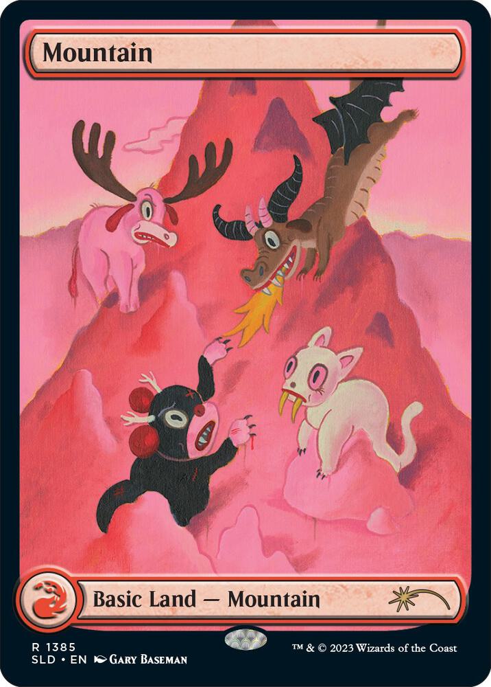 Mountain (1385) [Secret Lair Drop] [Full Art]