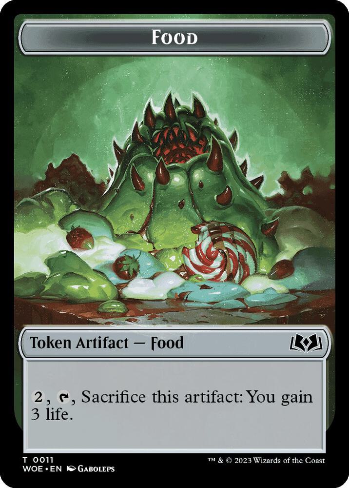 Food (0011) Token [Wilds of Eldraine]