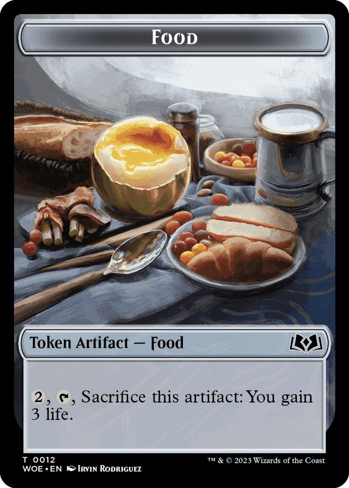 Food (0012) Token [Wilds of Eldraine]