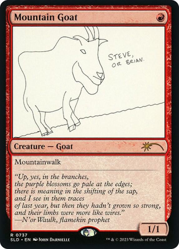Mountain Goat (737) [Secret Lair Drop]
