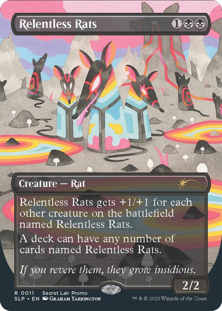 Relentless Rats (0011) [Secret Lair Showdown]