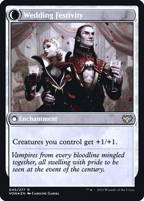 Wedding Announcement (45) [Prerelease Cards] Reverse