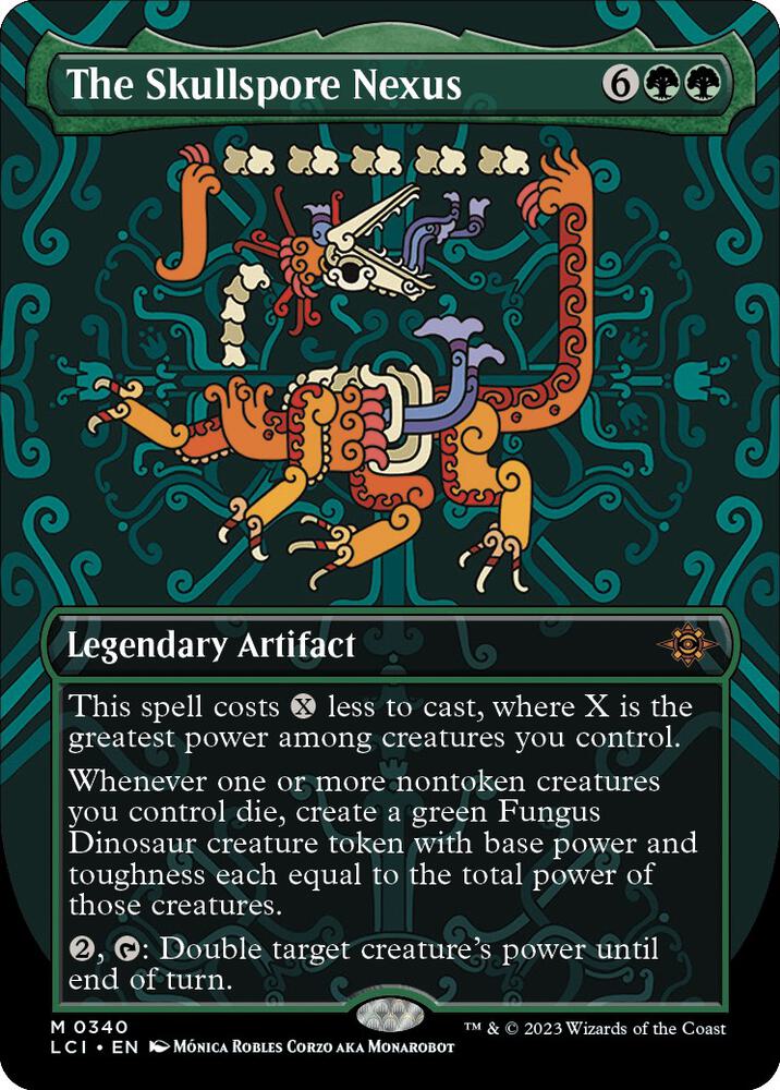 The Skullspore Nexus (Borderless) (340) [The Lost Caverns of Ixalan] [Borderless]