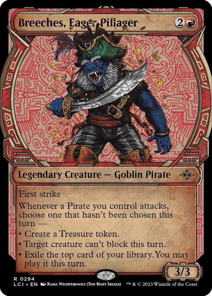 Breeches, Eager Pillager (Showcase) (294) [The Lost Caverns of Ixalan] [Showcase]