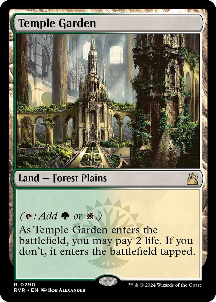 Temple Garden (290) [Ravnica Remastered]