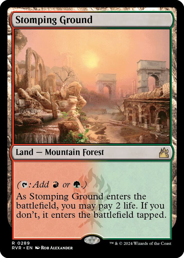 Stomping Ground (289) [Ravnica Remastered]