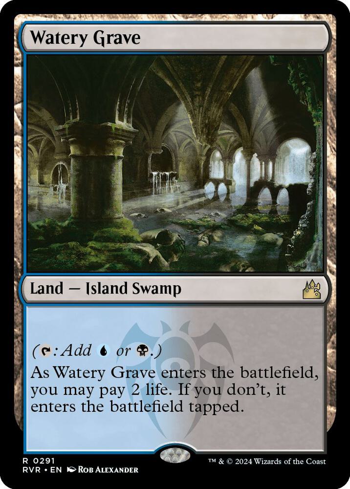 Watery Grave (291) [Ravnica Remastered]