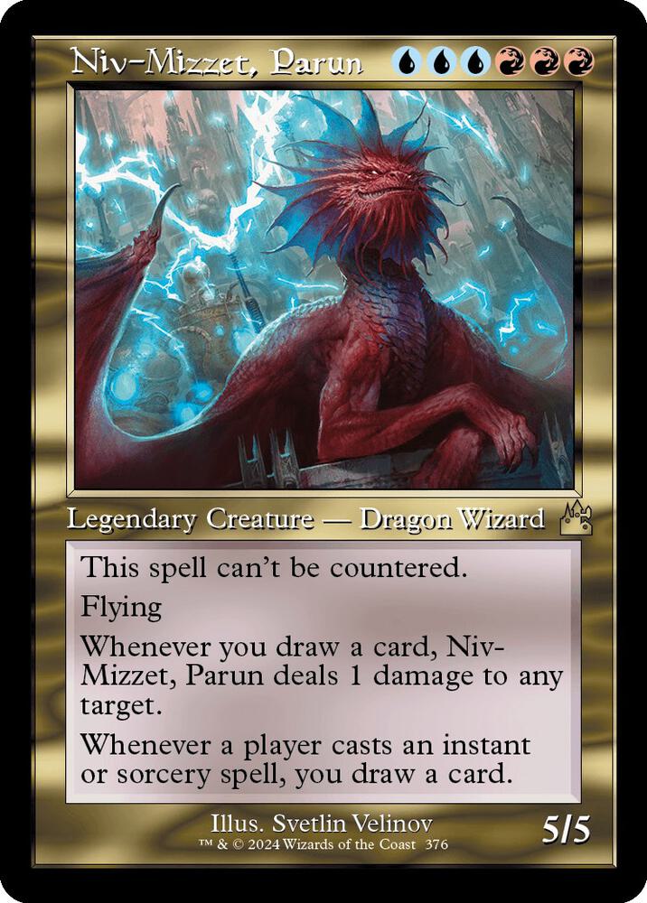 Niv-Mizzet, Parun (Retro Frame) (376) [Ravnica Remastered]