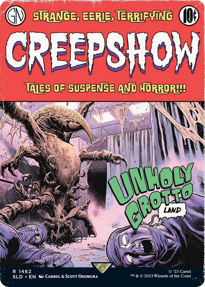 Unholy Grotto (1462) [Secret Lair Drop] [Full Art, Borderless]