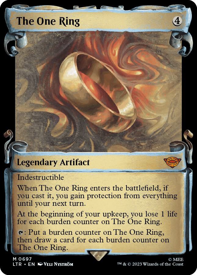 The One Ring (Showcase Scrolls) (697) [The Lord of the Rings: Tales of Middle-earth] [Showcase]
