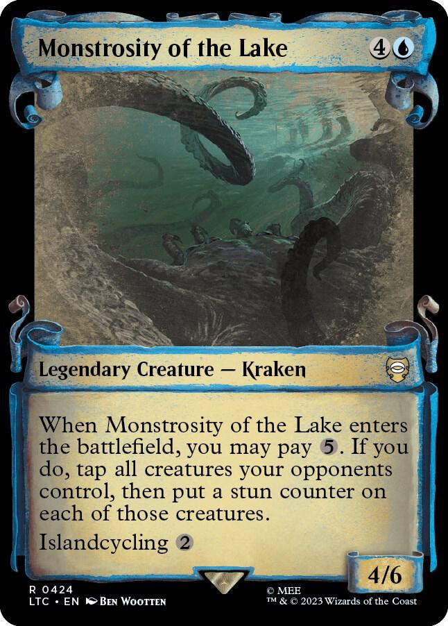Monstrosity of the Lake (Showcase Scrolls) (424) [Tales of Middle-earth Commander] [Showcase]