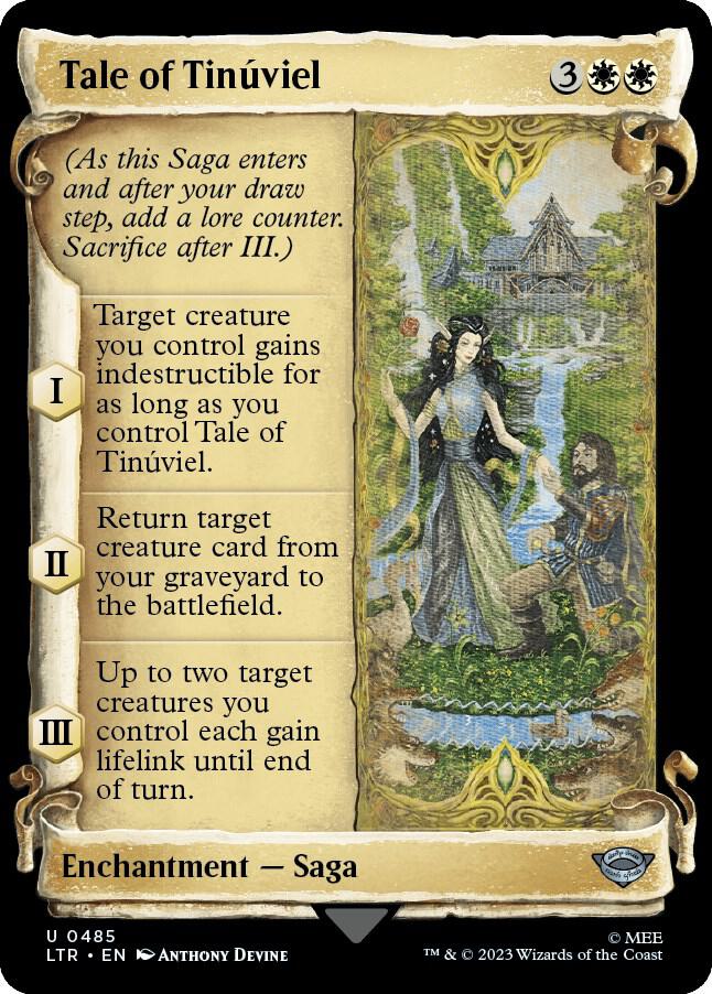 Tale of Tinuviel (Showcase Scrolls) (485) [The Lord of the Rings: Tales of Middle-earth] [Showcase]