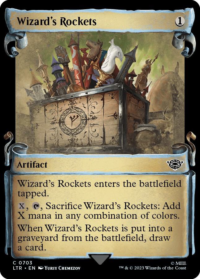 Wizard's Rockets (Showcase Scrolls) (703) [The Lord of the Rings: Tales of Middle-earth] [Showcase]