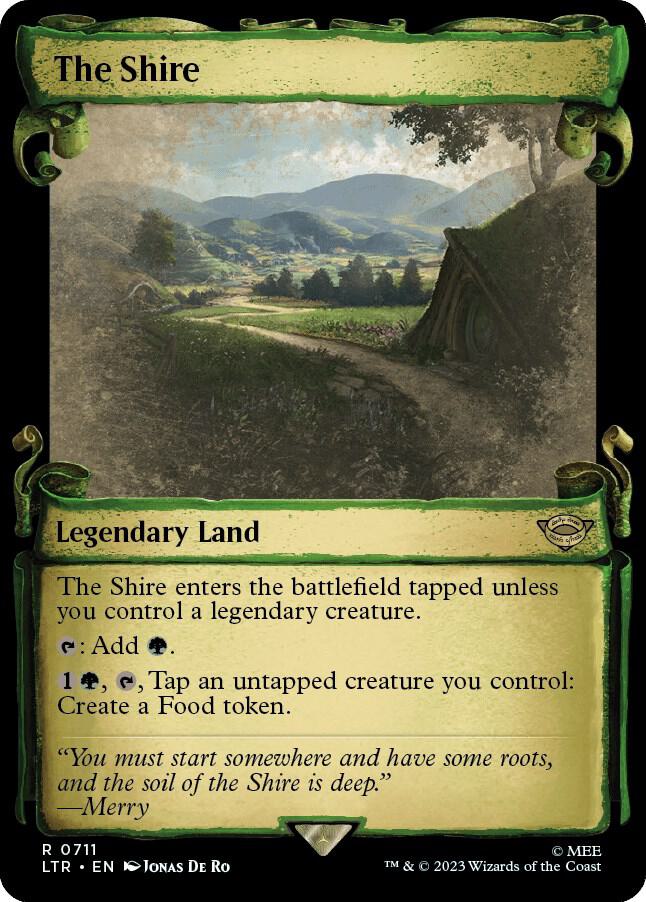 The Shire (Showcase Scrolls) (711) [The Lord of the Rings: Tales of Middle-earth] [Showcase]