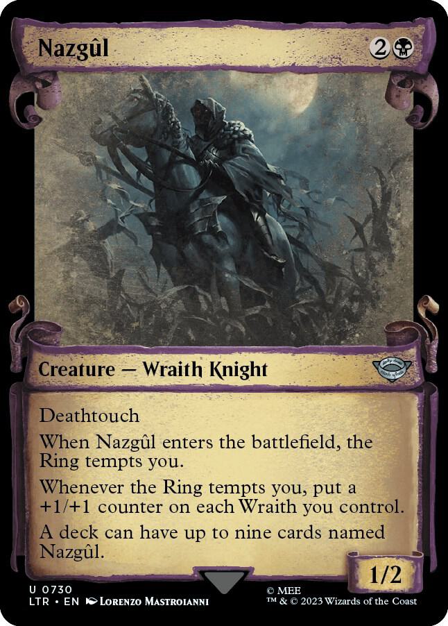 Nazgul (0730) (Showcase Scrolls) [The Lord of the Rings: Tales of Middle-earth] [Showcase]