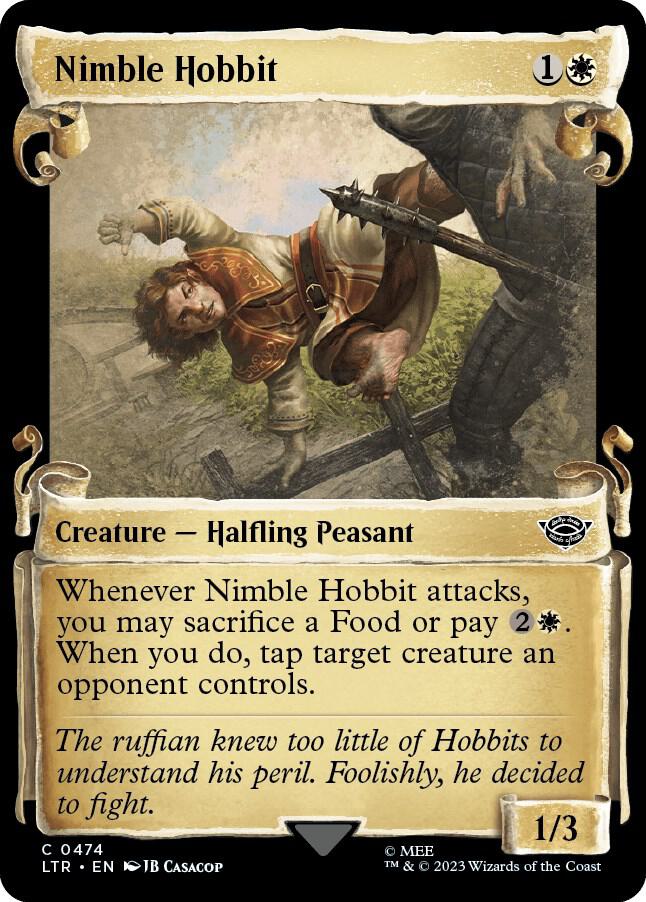 Nimble Hobbit (Showcase Scrolls) (474) [The Lord of the Rings: Tales of Middle-earth] [Showcase]
