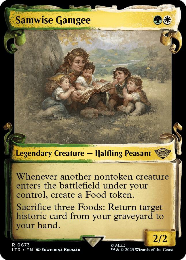 Samwise Gamgee (Showcase Scrolls) (673) [The Lord of the Rings: Tales of Middle-earth] [Showcase]