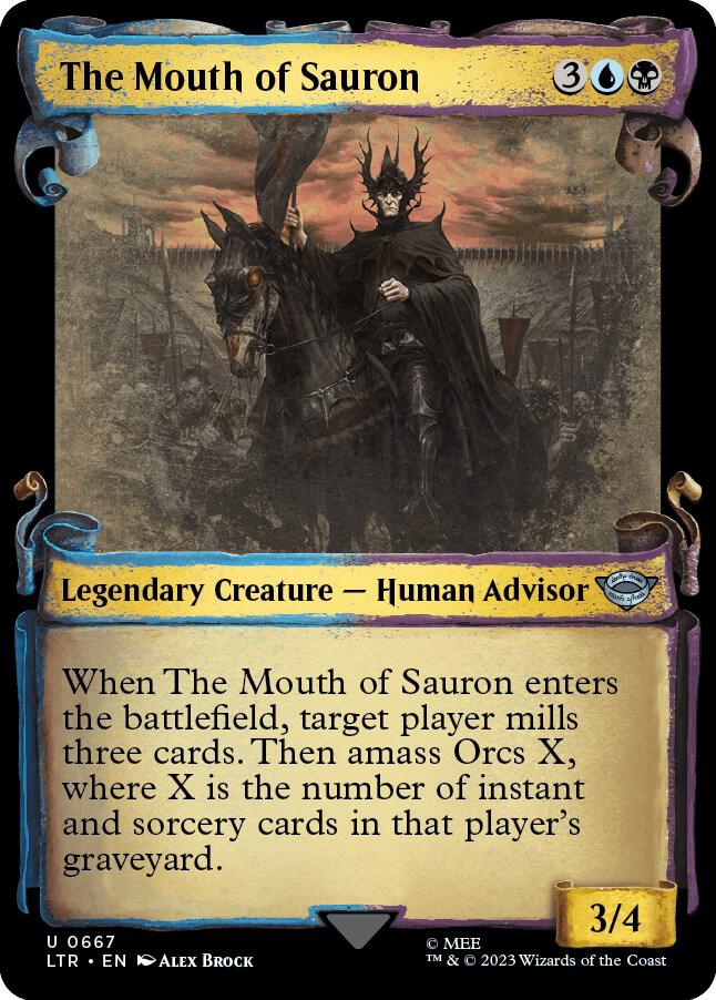 The Mouth of Sauron (Showcase Scrolls) (667) [The Lord of the Rings: Tales of Middle-earth] [Showcase]