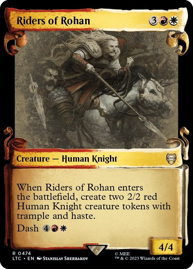 Riders of Rohan (Showcase Scrolls) (474) [Tales of Middle-earth Commander] [Showcase]
