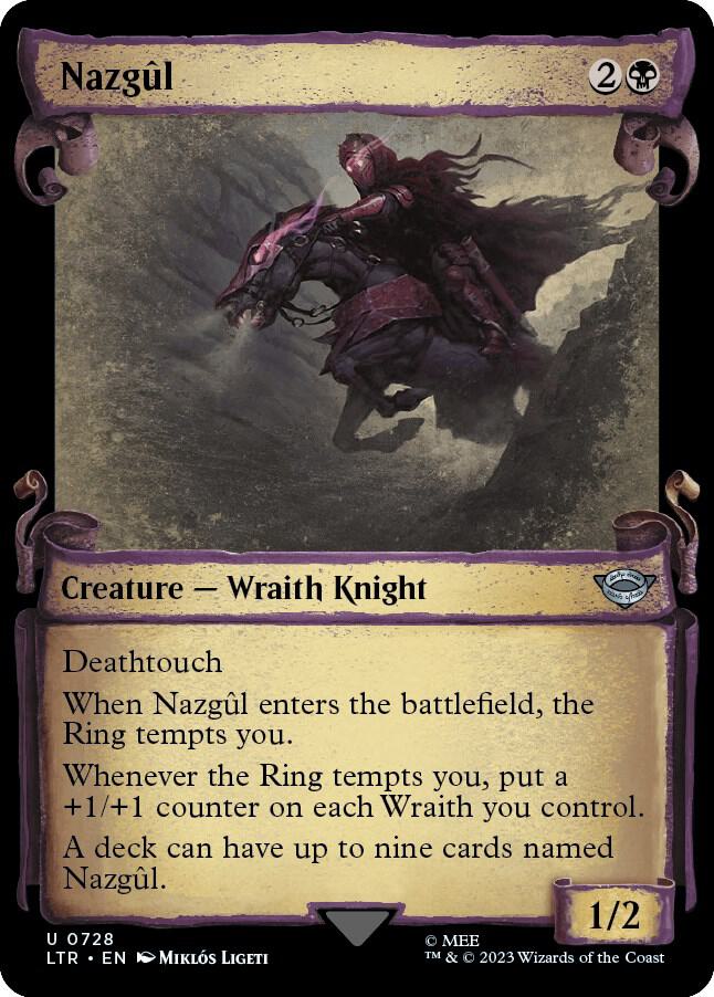 Nazgul (0728) (Showcase Scrolls) [The Lord of the Rings: Tales of Middle-earth] [Showcase]