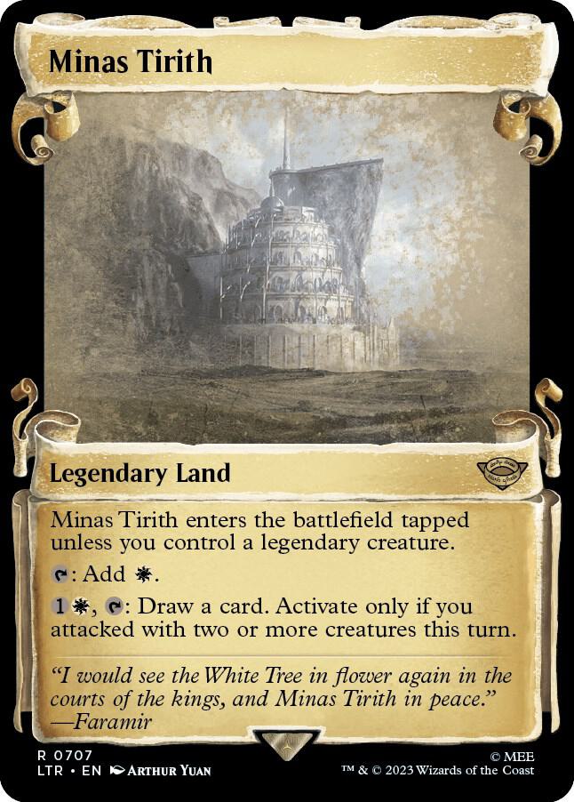 Minas Tirith (Showcase Scrolls) (707) [The Lord of the Rings: Tales of Middle-earth] [Showcase]