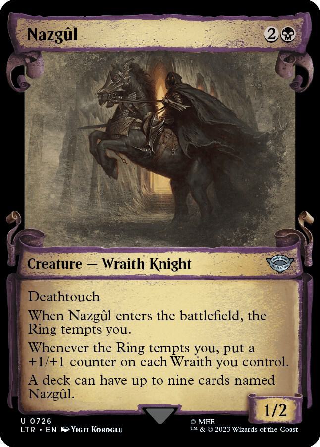 Nazgul (0726) (Showcase Scrolls) [The Lord of the Rings: Tales of Middle-earth] [Showcase]