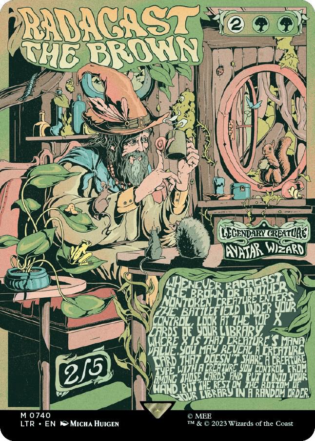 Radagast the Brown (Borderless Poster) (740) [The Lord of the Rings: Tales of Middle-earth] [Borderless]